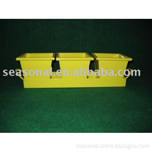 Set of 3pcs flowerpot